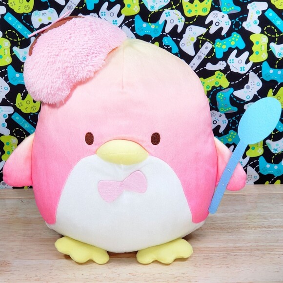 Sanrio Tuxedo Sam Ice Cream 12" UltraSoft Hello Kitty Collectible Plush NWT - Picture 1 of 7